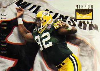 Dan Wilkinson / Reggie White Cincinnati Bengals / Green Bay Packers 1995 SkyBox Premium NFL #156
